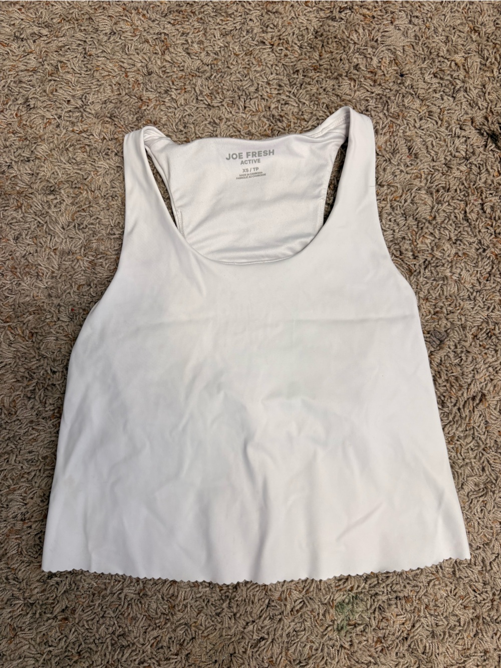 Joe Fresh Lined Workout Top